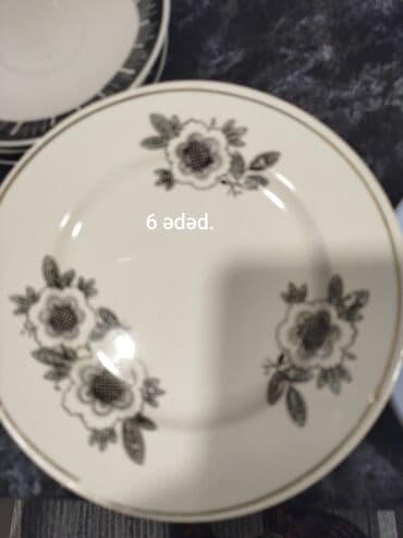 nelbeki: Boşqablar, Keramika, SSRİ — 8