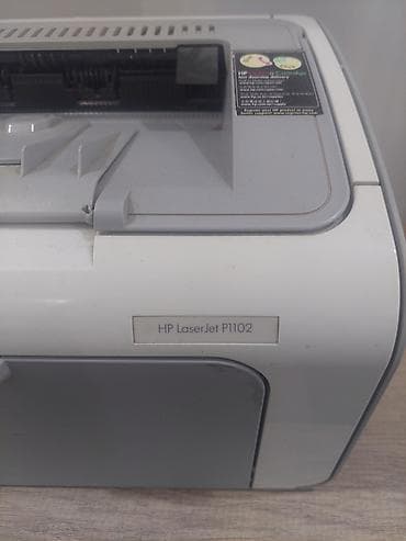 əl printeri: HP LaserJet P1102 lazer printer - Növ: Monoxrom lazer printer (A4) - — 2