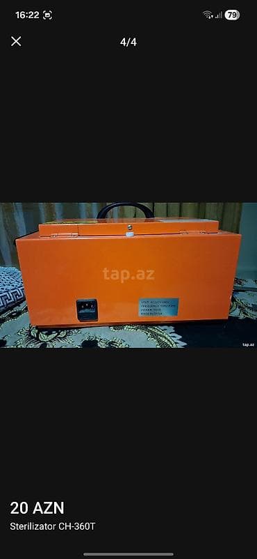 mini kran: Sterilizator CH-360T – mini yüksək temperaturda sterilizasiya qurğusu — 4