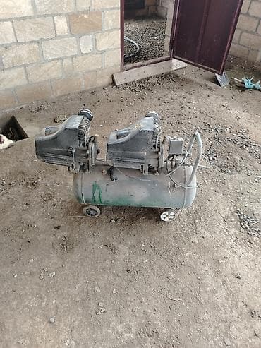 Drellər: İki başlı hava kompressoru - Güclü iki silindr/başlıq quruluşu: eyni — 3