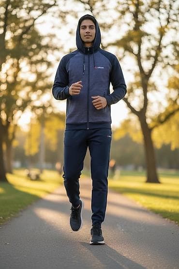 nike sport desti: İdman dəsti, Billcee, 3XL, rəng - Göy — 3
