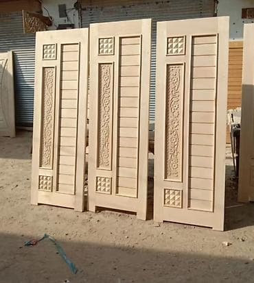 Tavan: Taxta oyma qapılar – klassik və barokko üslubunda dizaynlar - — 9