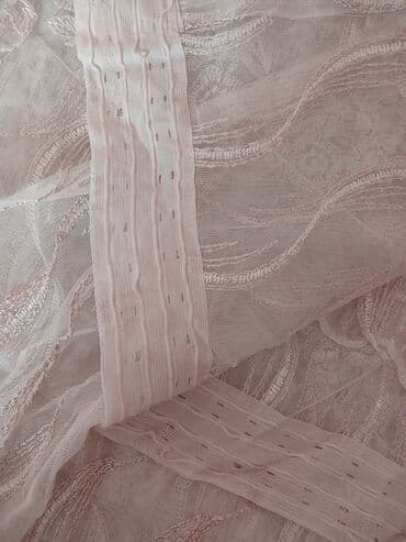 vinil divar kağızları: Tül pərdə eni ;3 metr, uzunu 2,85 sm.Hazırdır.Zakaz tikdirmişəm — 2