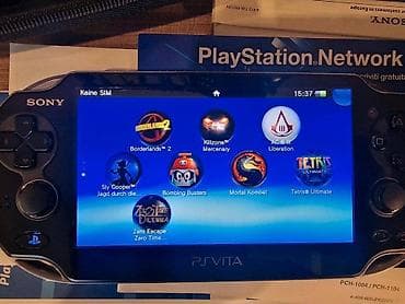 PS5 (Sony PlayStation 5): Sony playstation vita oled ekran el konsolu Konsol teze alindiqi — 1
