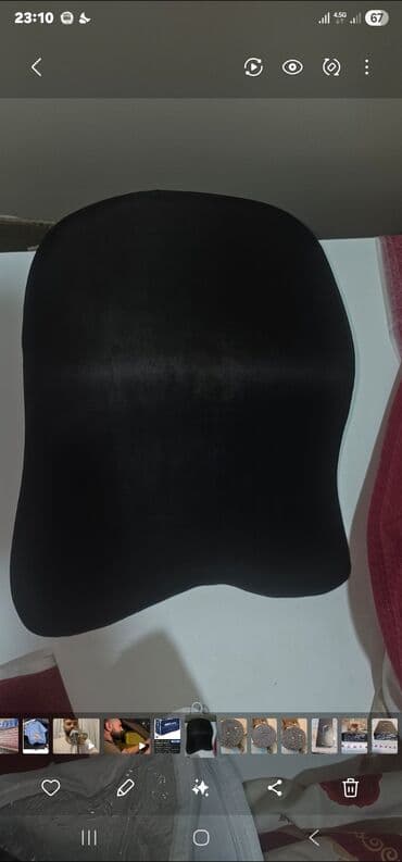 Oturacaqlar: Ortopedik bel üçün yastıq - Material: yaddaş effekti olan köpük — 1