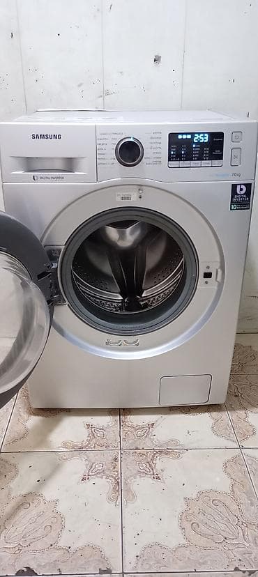paltaryuyan satilir: Paltaryuyan maşın Samsung, 7 kq, İşlənmiş, Avtomat, Qurutma var, Ödənişli çatdırılma — 2