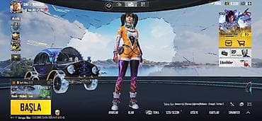 PUBG Mobile hesabı Kolleksiyon 50 lvl Popülerlik 50k 1 eded bağlantı