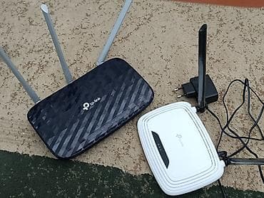 modem satilir: TP LINK routerlar. İkisi də çox az istifadə olunub. Birlikdə satılır — 2