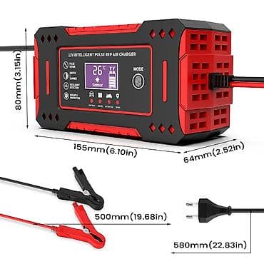 tank pro 3: 12V Intelligent Pulse REP AIR Charger – ağıllı akkumulyator şarj — 6