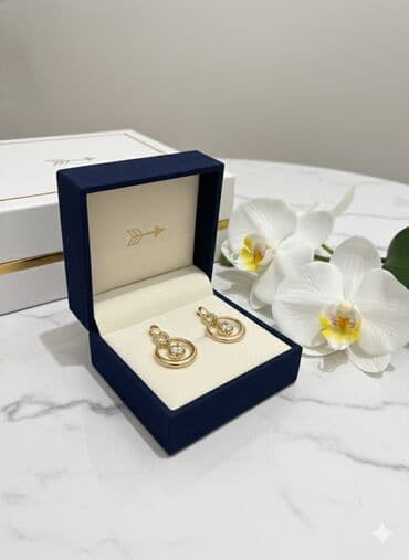 qızıl hərflər: Zərif zinət dəsti – yüksək keyfiyyətli qızıl örtüklü - Qolbaq 1 — 4