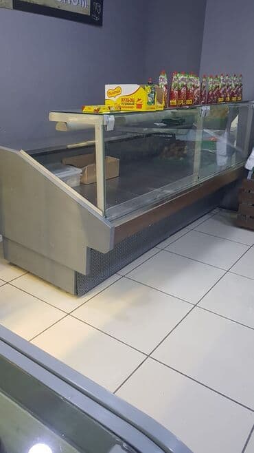 морозильная камера для мороженого бу: Mağaza/vitrin üçün soyuducu vitrin 2 metr yarım uzunluqu var. Matoru — 4