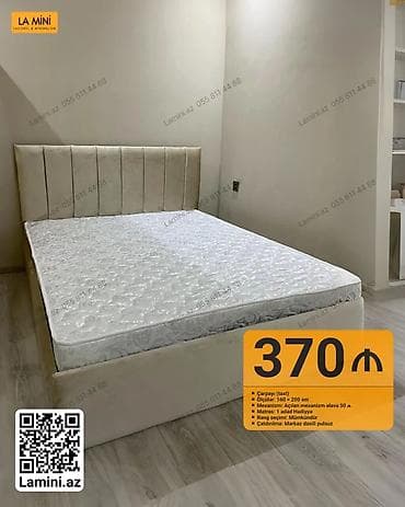 Çarpayı (taxt) - Ölçü: 160 × 200 sm - Mexanizm: Açılan mexanizm