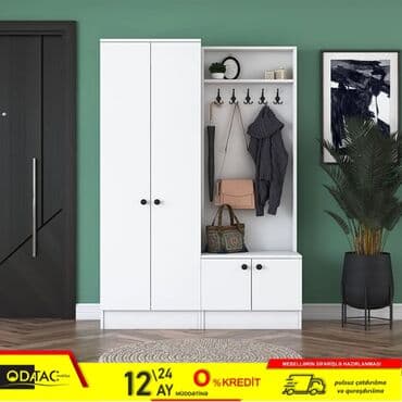 yazı masa: Yeni, 2 qapılı Düz dolab, Dəhliz dolabı, Azərbaycan — 1