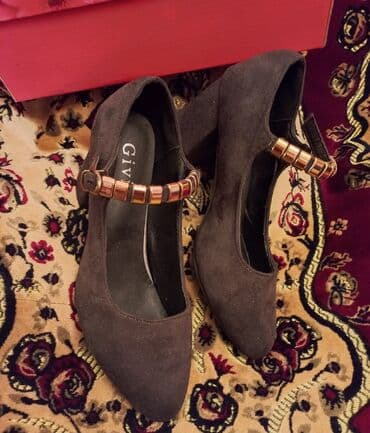 замшевые туфли на платформе: Туфли, Размер: 40, Новый — 2