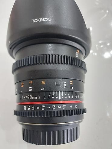 plestesn 5: Rokinon Cine DS 50mm T1.5 AS UMC – kino/video üçün manual obyektiv - — 5