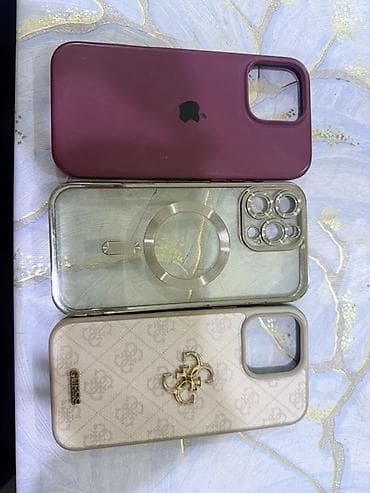 Məhsul: iPhone üçün 3 ədəd qoruyucu örtük (case) seti - Bənövşəyi — 1