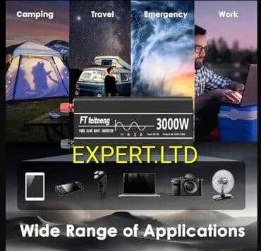 ucuz 011: Yeni Inverter, 1500-3000 Vt, 12 - 220 volt, Ünvandan götürmə, Ödənişli çatdırılma — 9