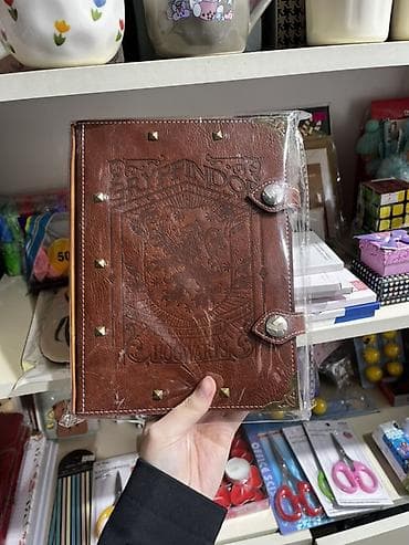 Harry Potter mövzulu dəftər – Gryffindor/Hogwarts dizaynı - Qapaq