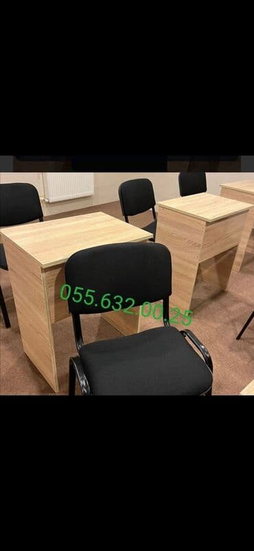 kompüter oturacağı: Tədris kursları üçün stol stul dəstənin sexden birbaşa satiş — 9