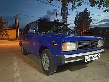 avto 312: VAZ 2107, mavi rəng, 4 qapılı sedan. Ela veziyyetdedi Depazitide — 1