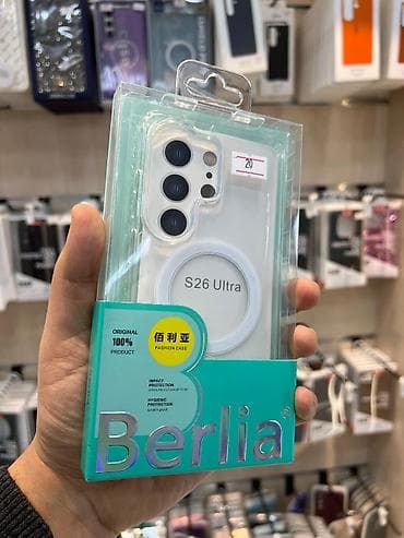 Berlia telefon qabı – S26 Ultra modeli üçün - Uyğunluq: S26 Ultra