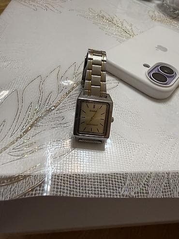 Qol saatları: CASIO kişi/qadın qol saatı 65azne alinib istifade olunmadiqi ucun — 1