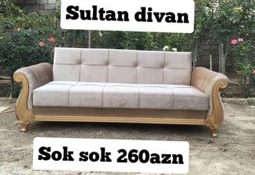 sultan divani: Sultan tek divan Acilir genish yataq olur Alt hissesi bazadi Olcusu — 4