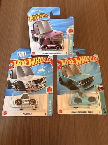 Hot Wheels 1:64 miqyaslı kolleksiya avtomobilləri dəsti Brendlər və — 6