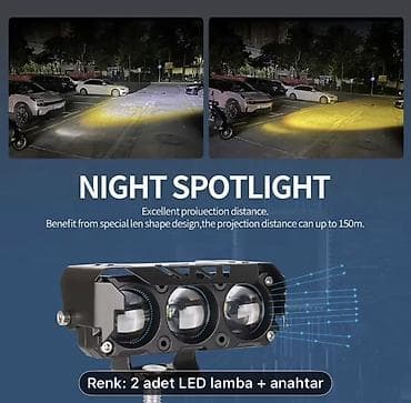 motosikle: Komplekt, Yaxın və uzaq vuran işıqlar Yeni — 9