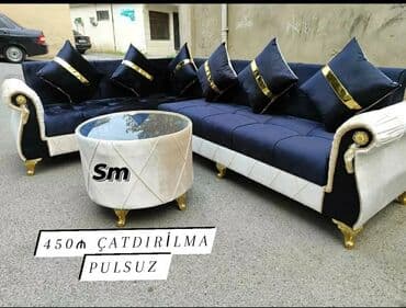 qupka: Künc divan, Yeni, Açılmayan, Bazasız, Parça, Ünvana pulsuz çatdırılma — 10