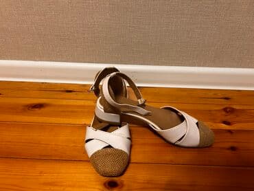 белые туфли новые: Туфли, Размер: 36, цвет - Белый, Новый — 1