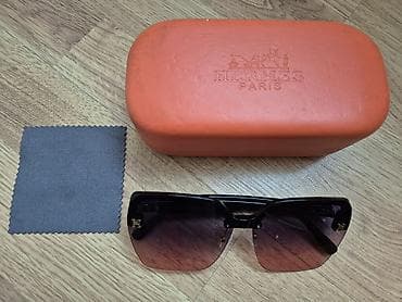 Eynəklər: Hermes Paris brendine mexsus eynek. Istifadə olunmayıb. öz qiyməti 65$ — 3