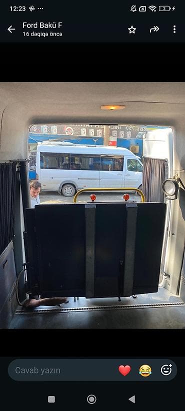 servis arabası: Mikroavtobus üçün əlil arabası qaldırıcı platforma (Hubmatik) - Tip — 2