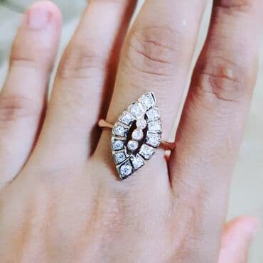 paxlava üzüklər: Toy, Üzük, Çəhrayı qızıl, 583 Əyar — 1