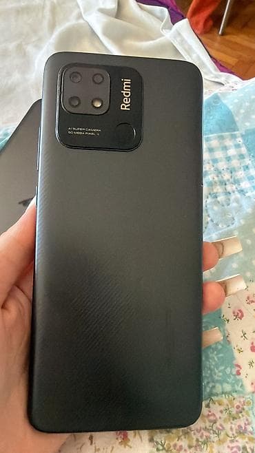 Redmi 10C, 64 GB, rəng - Qara, Barmaq izi — 1