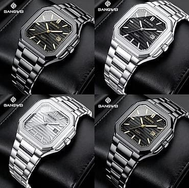 Смарт браслеты: Наручные часы, Curren, цвет - Серебристый — 4