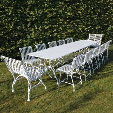 demir stol stul: METAL MASA VE OTURACAQLAR — 9