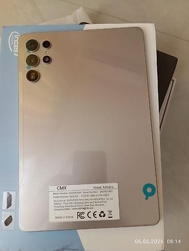 qoz ceken masin: CMX S26Ultra planşet Xüsusiyyətlər: - Model: CMX S26Ultra (etiketdə — 5