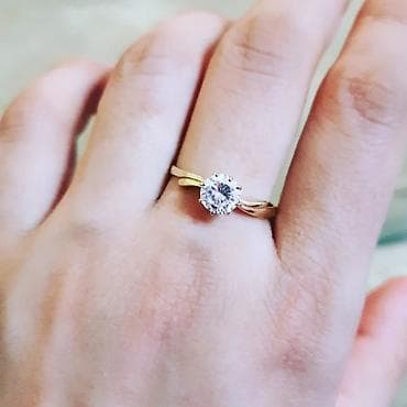 Nişan, Üzük, Sarı qızıl, 585 Əyar