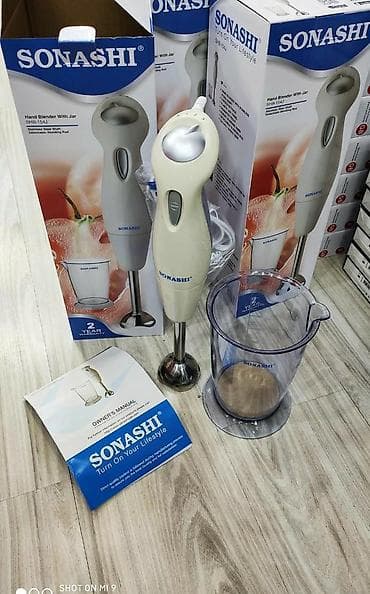 Blender Sonashi Dubay istehsali 200 watt orjinal guc 3 pilleli suret