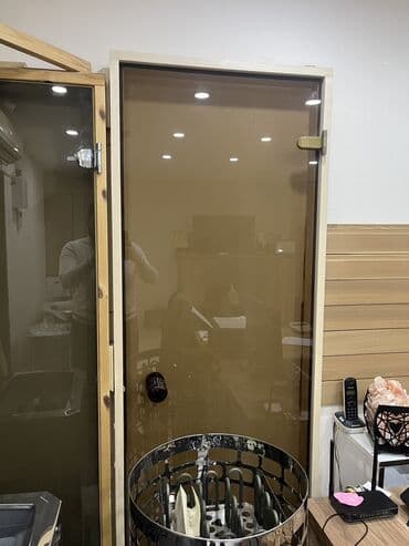 двери для бани: Yeni Giriş qapısı 80x205 sm Zamok və çərçivə ilə, Zəmanətli, Ödənişli quraşdırma, Ünvandan götürmə, Rayonlara çatdırılma, Ödənişli çatdırılma — 1