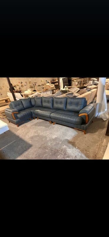 Другая мебель: Угловой диван, Новый, Раскладной, С подъемным механизмом, Велюровая ткань, Бесплатная доставка — 3