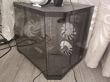 pc plata: Oyun və iş üçün tam masaüstü PC komplekti - Sistem bloku: Şüşə — 2