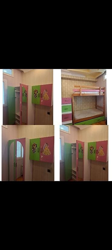 Uşaq mebeli: 2 təknəfərlik çarpayı — 1