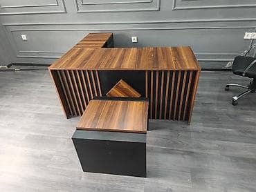 Ofis dəst mebeli: ✅Stokda: 15 ədəd ✅Yenidir! qiymət real öz qiymətidir! — 2