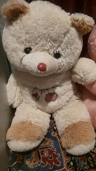 Böyük ölçülü plyuş oyuncaqlar dəsti - 1 ədəd pembe dovşan: çox yumşaq — 2