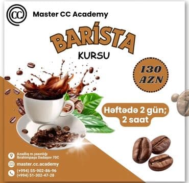 dulusçuluq kursları: 🎉 Barista Təlimlərimiz Başladı! a“Sən də bir fincan fərq yarat!” — 1