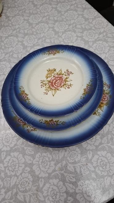 qədimi serviz: Nahar dəsti, rəng - Mavi, Keramika — 2