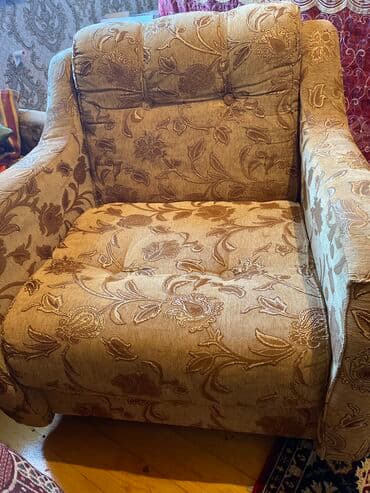 İşlənmiş, Klassik divan, 2 kreslo, Divan, Bazalı, Açılan lalafo.az -da İşlənmiş, Klassik divan, 2 kreslo, Divan, Bazalı, Açılan