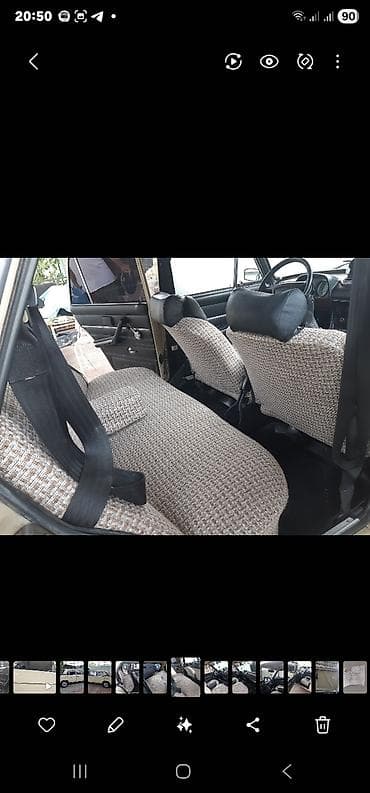 s class yan guzguleri: VAZ 2106 sedan - Rəng: bej - Kuzov: sedan, xrom bamperlər, orijinal — 7